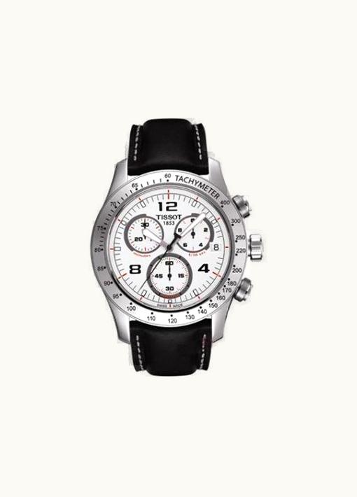 Tissot V8 Quartz Chronograph Tachymeter Silver