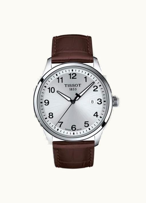Tissot Gent XL Classic Stainless Steel / Silver / Strap T116.410.16.037.00
(aka: T1164101603700)