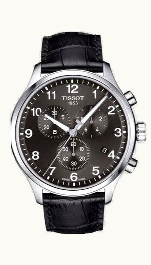 Tissot Chrono XL Classic Stainless Steel / Black / Strap T116.617.16.057.00
(aka: T1166171605700)