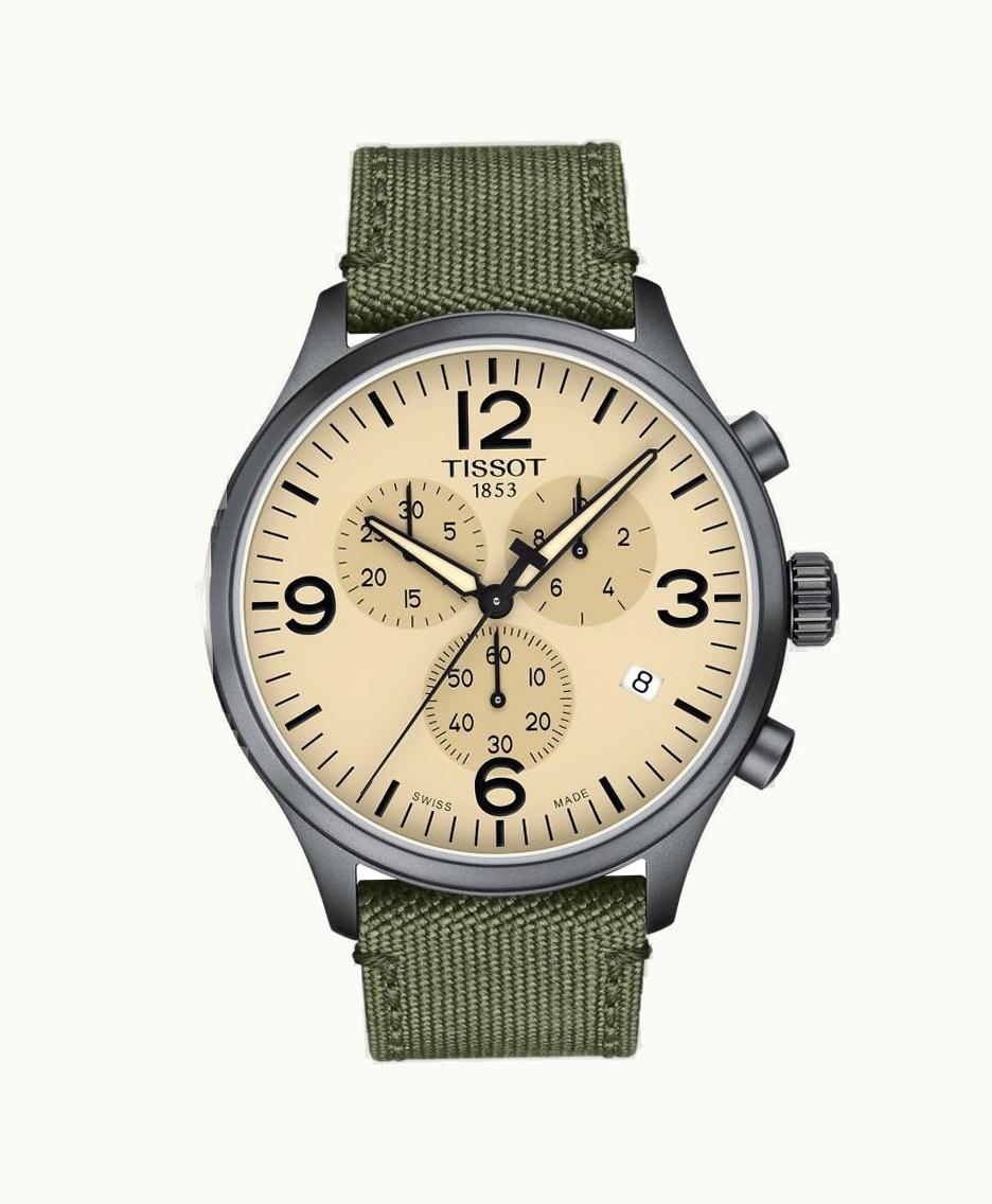 Tissot Chrono XL Grey PVD / Beige T116.617.37.267.00
(aka: T1166173726700)