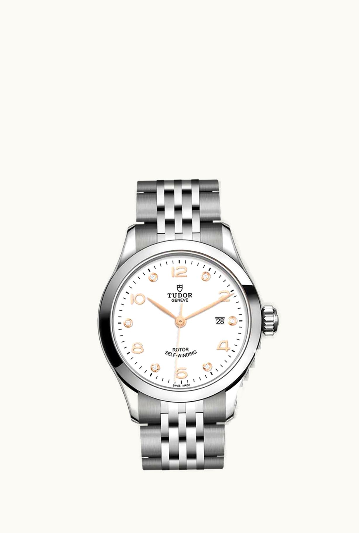 Tudor 1926 28 Stainless Steel / White - Diamond 91350-0013
(aka: M91350-0013)