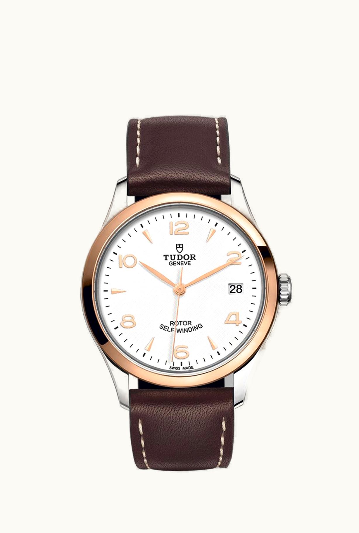 Tudor 1926 36 Stainless Steel / Rose Gold / White / Strap 91451-0010
(aka: M91451-0010)