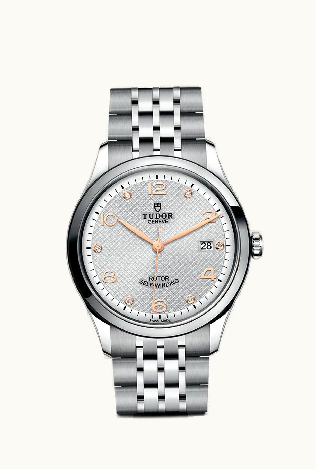 Tudor 1926 39 Stainless Steel / Silver - Diamond