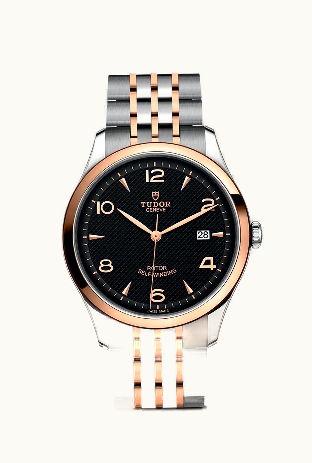 Tudor 1926 41 Stainless Steel / Rose Gold / Black