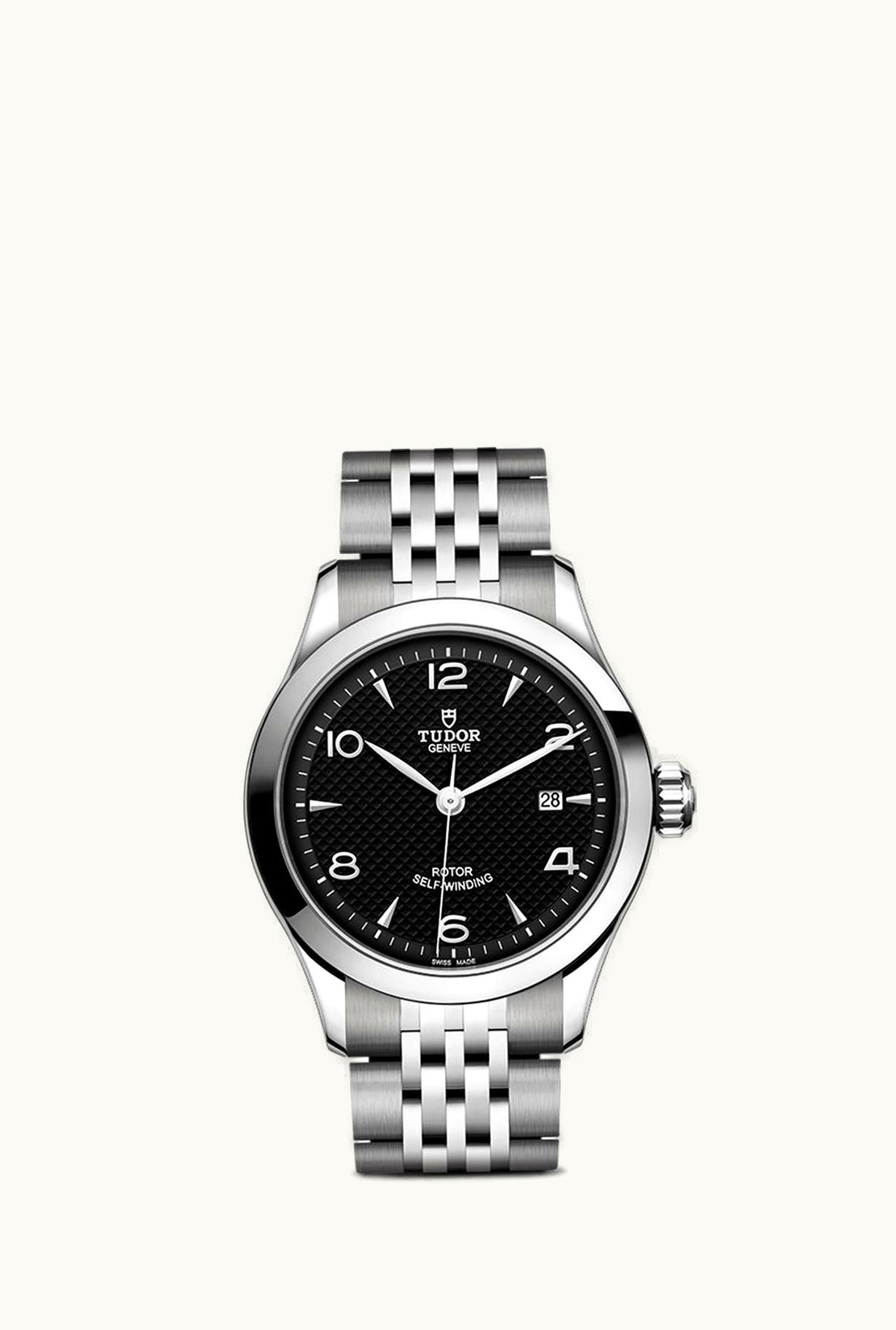 Tudor 1926 28 Stainless Steel / Black