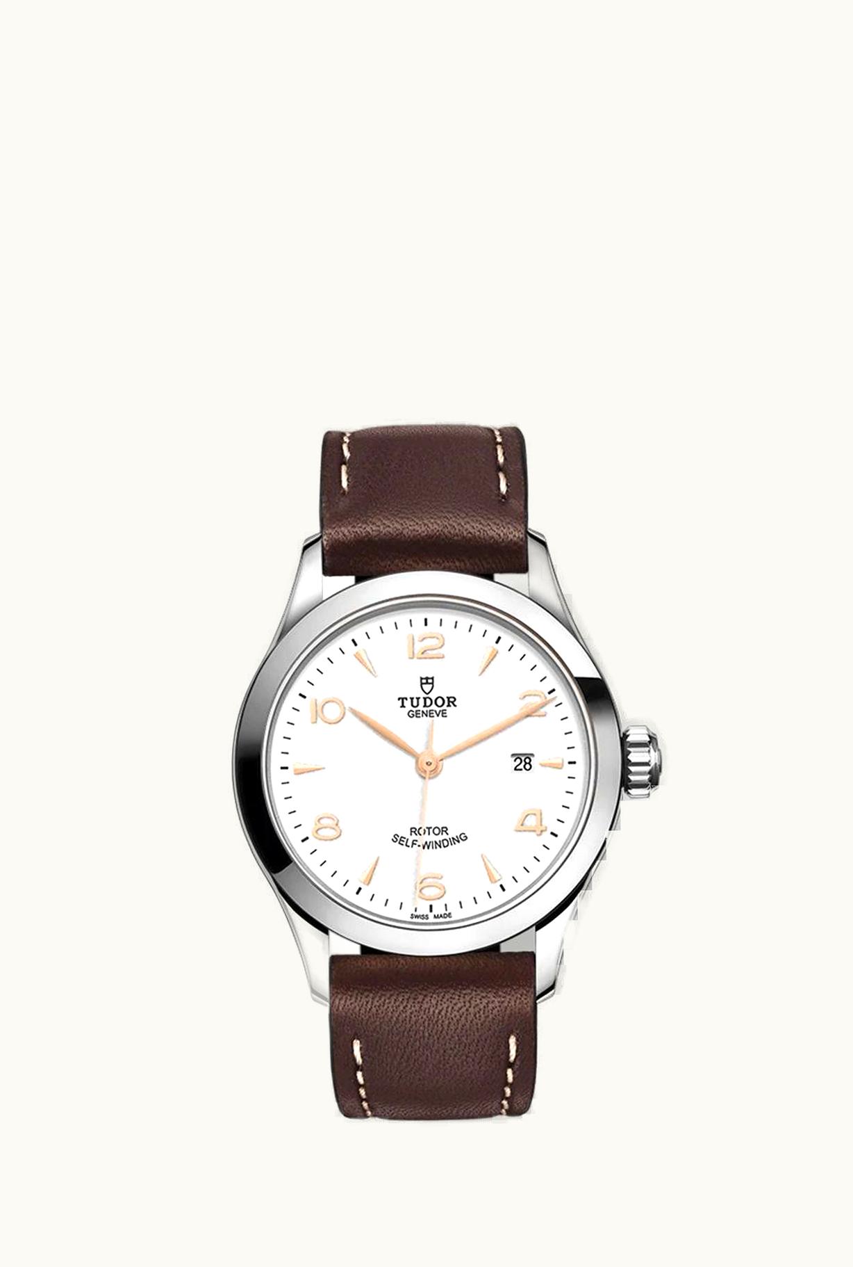 Tudor 1926 28 Stainless Steel / White / Strap