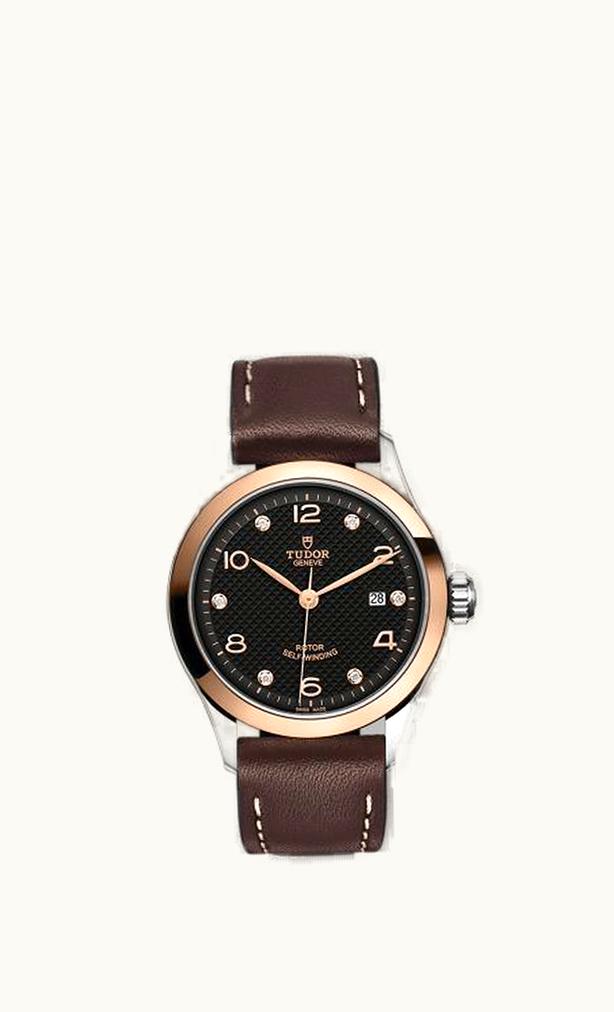 Tudor 1926 28 Stainless Steel / Black / Strap