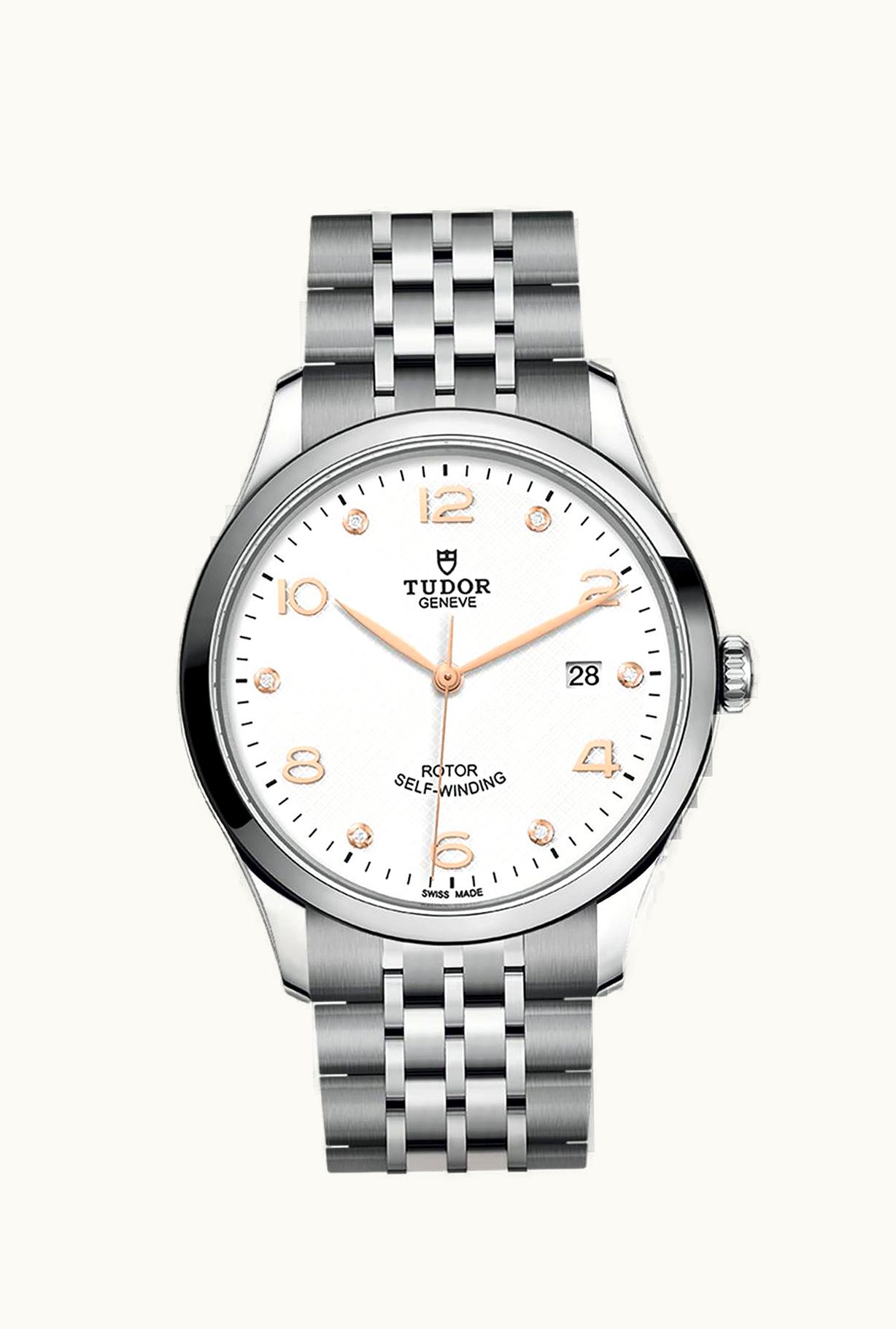 Tudor 1926 41 Stainless Steel / White - Diamond