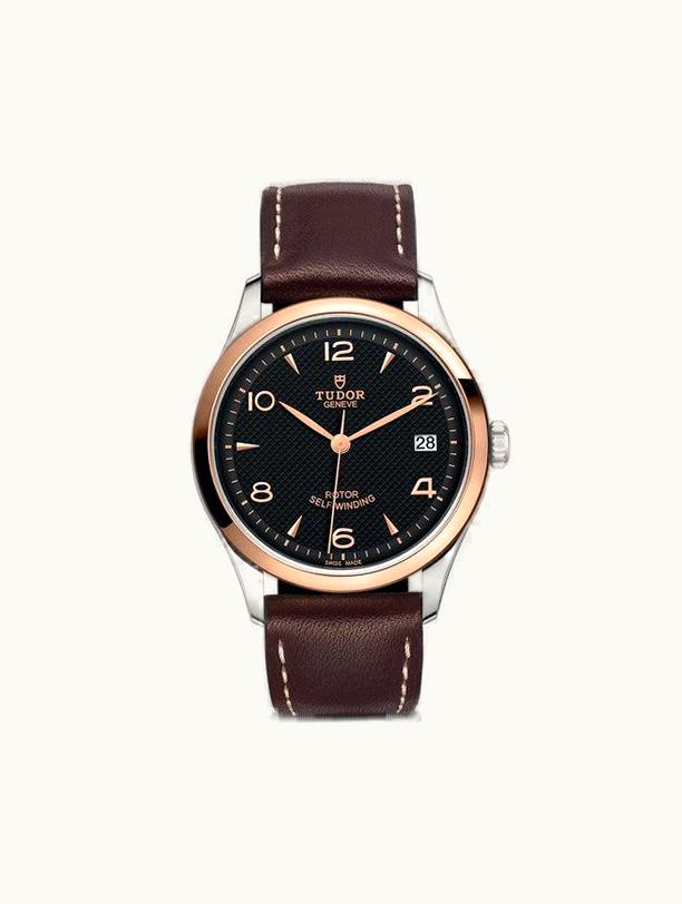 Tudor 1926 36 Stainless Steel / Rose Gold / Black / Strap