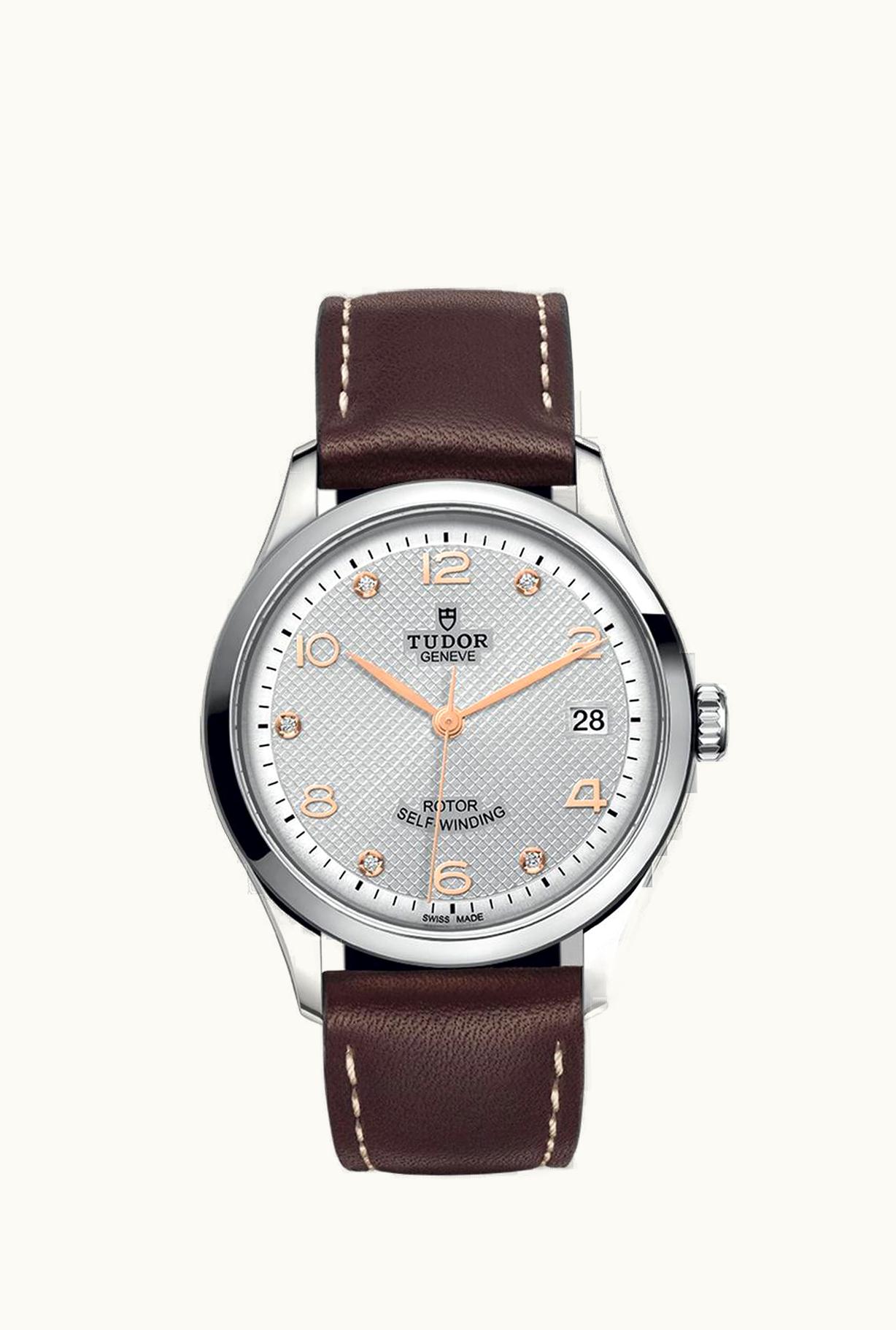 Tudor 1926 36 Stainless Steel / Silver - Diamond / Strap