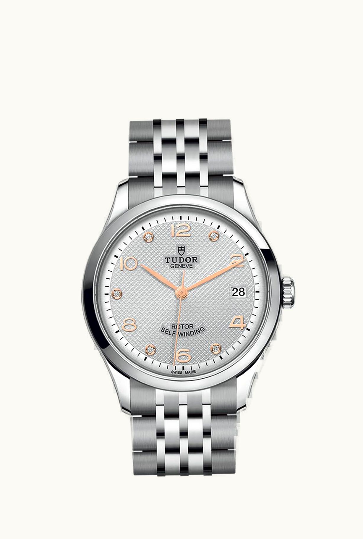 Tudor 1926 36 Stainless Steel / White - Diamond