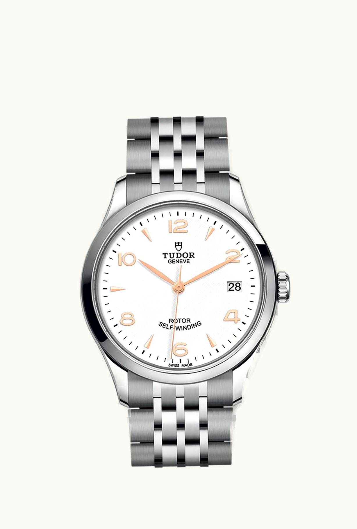 Tudor 1926 36 Stainless Steel / White