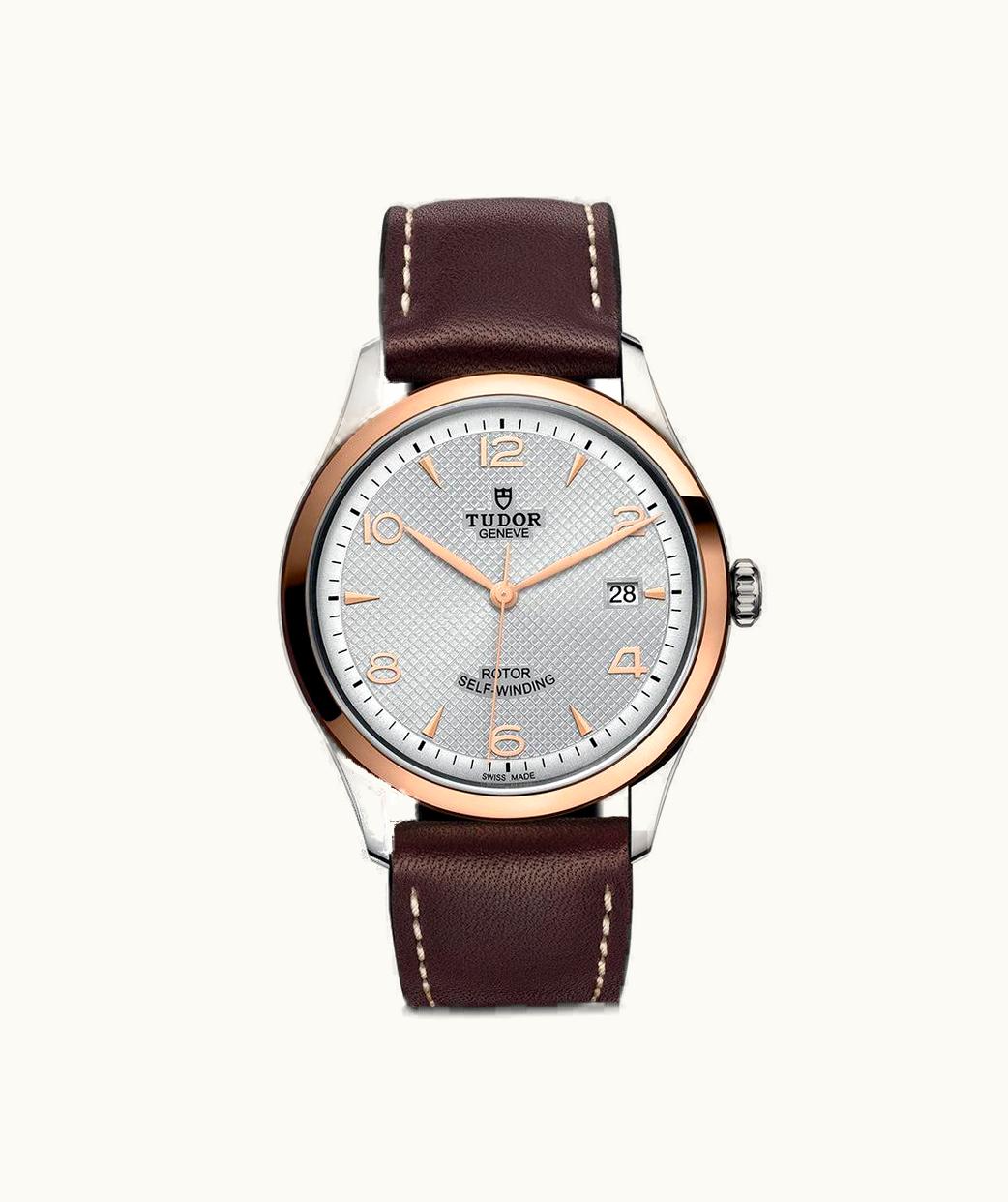 Tudor 1926 39 Stainless Steel / Rose Gold / Silver / Strap