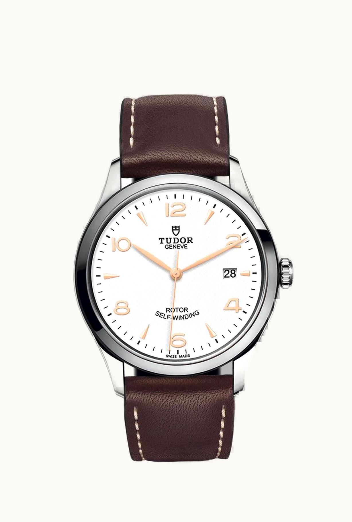 Tudor 1926 39 Stainless Steel / White / Strap