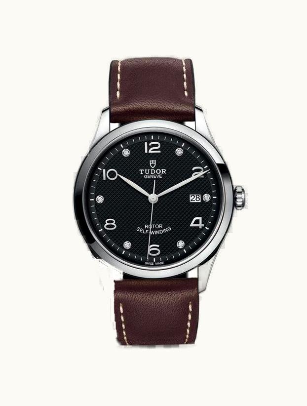 Tudor 1926 39 Stainless Steel / Black - Diamond