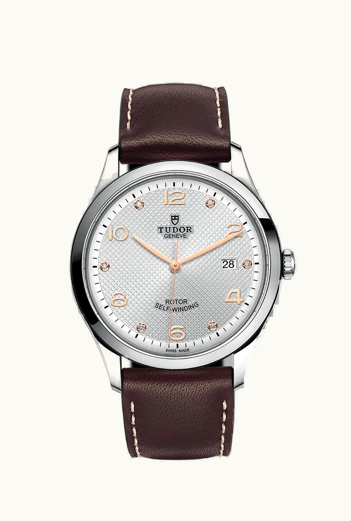 Tudor 1926 41 Stainless Steel / Silver - Diamond / Strap