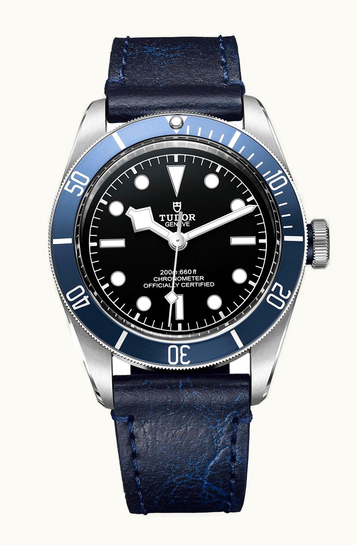 Tudor Heritage Black Bay Blue Manufacture / Strap