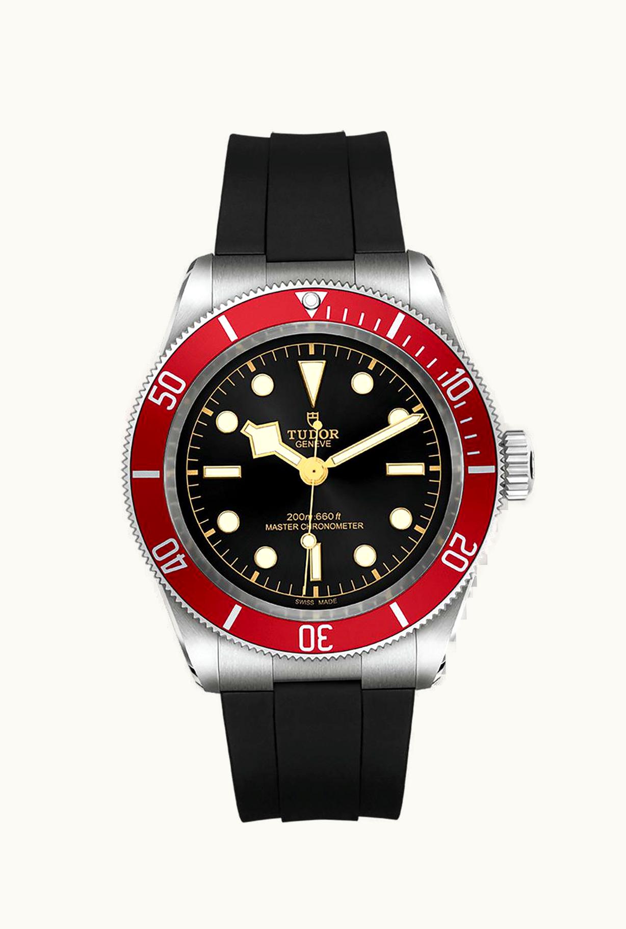 Tudor Heritage Black Bay Red Manufacture / Strap