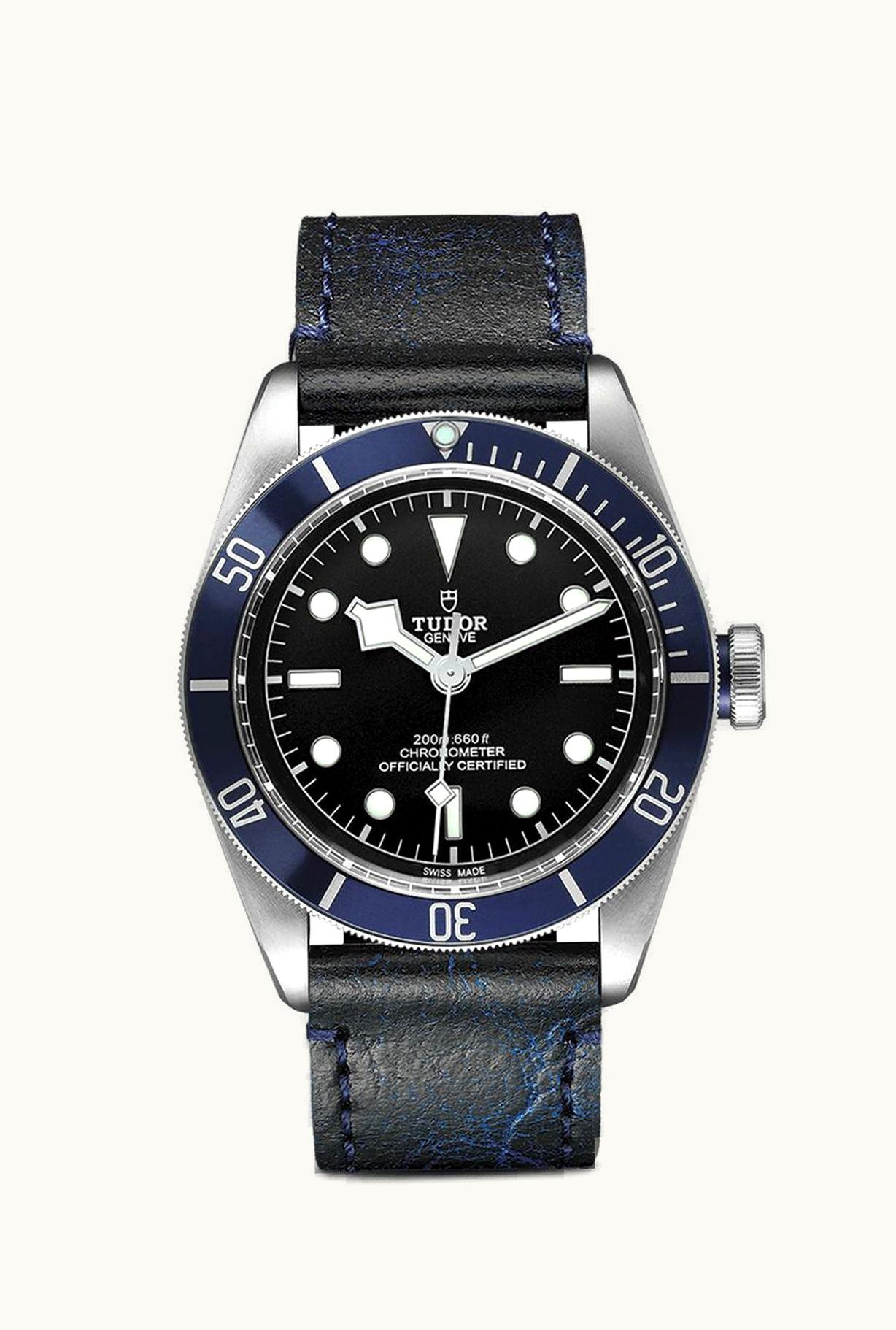 Tudor Heritage Black Bay Blue Manufacture / Strap