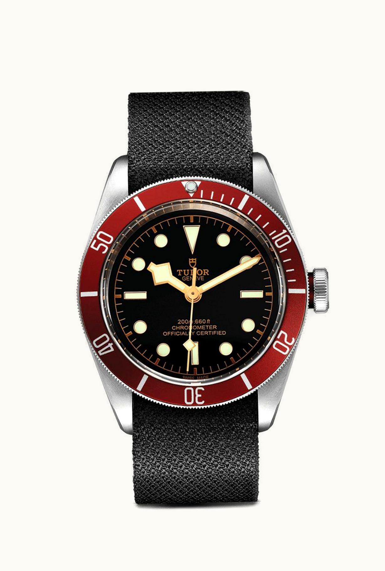 Tudor Heritage Black Bay Red Manufacture / Black Fabric