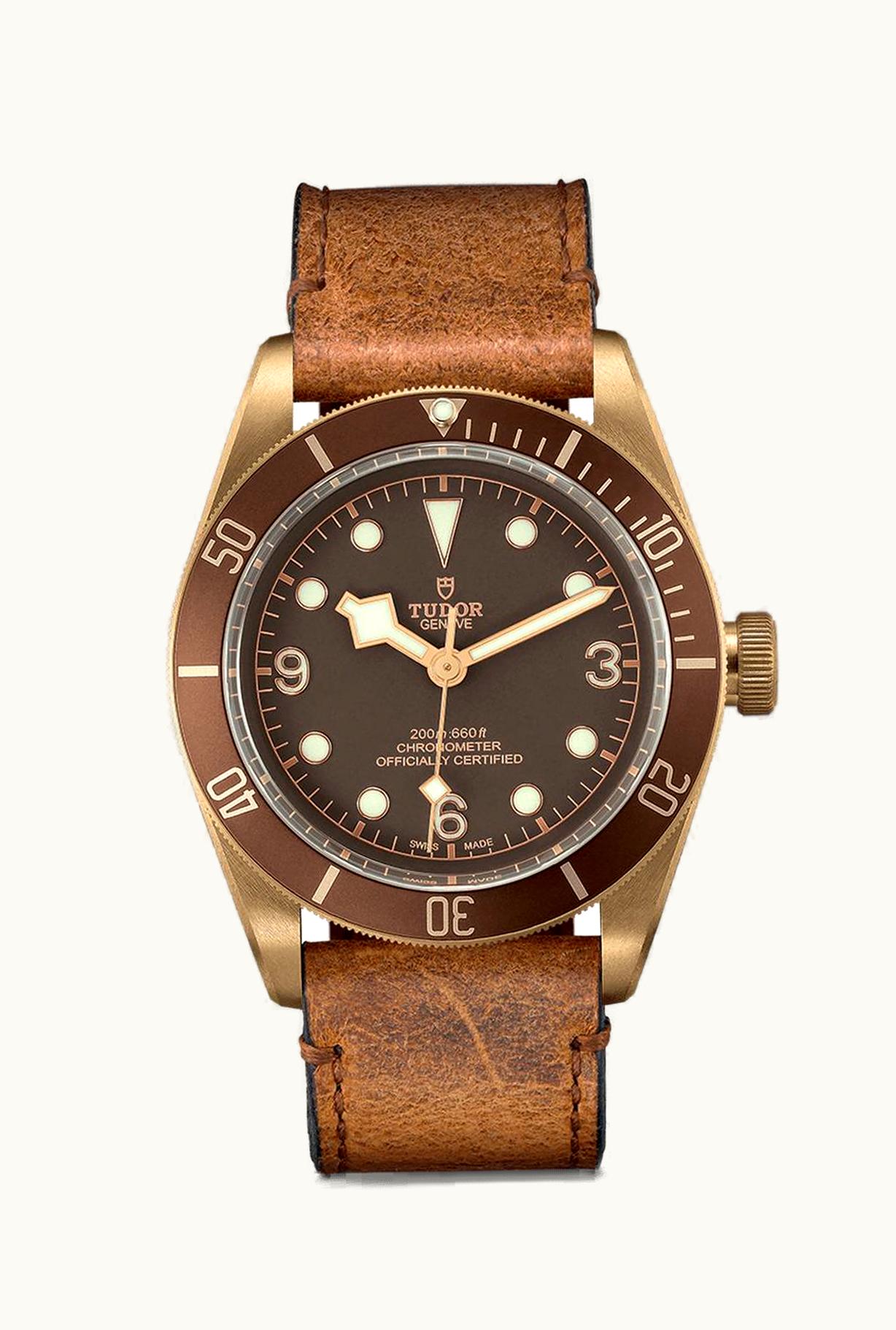 Tudor Heritage Black Bay Bronze / Brown / Leather
