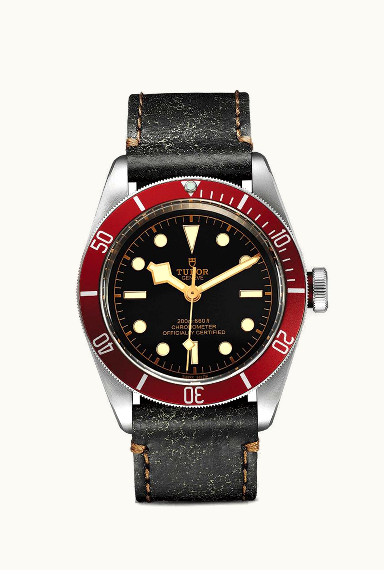 Tudor Heritage Black Bay Red Manufacture / Strap