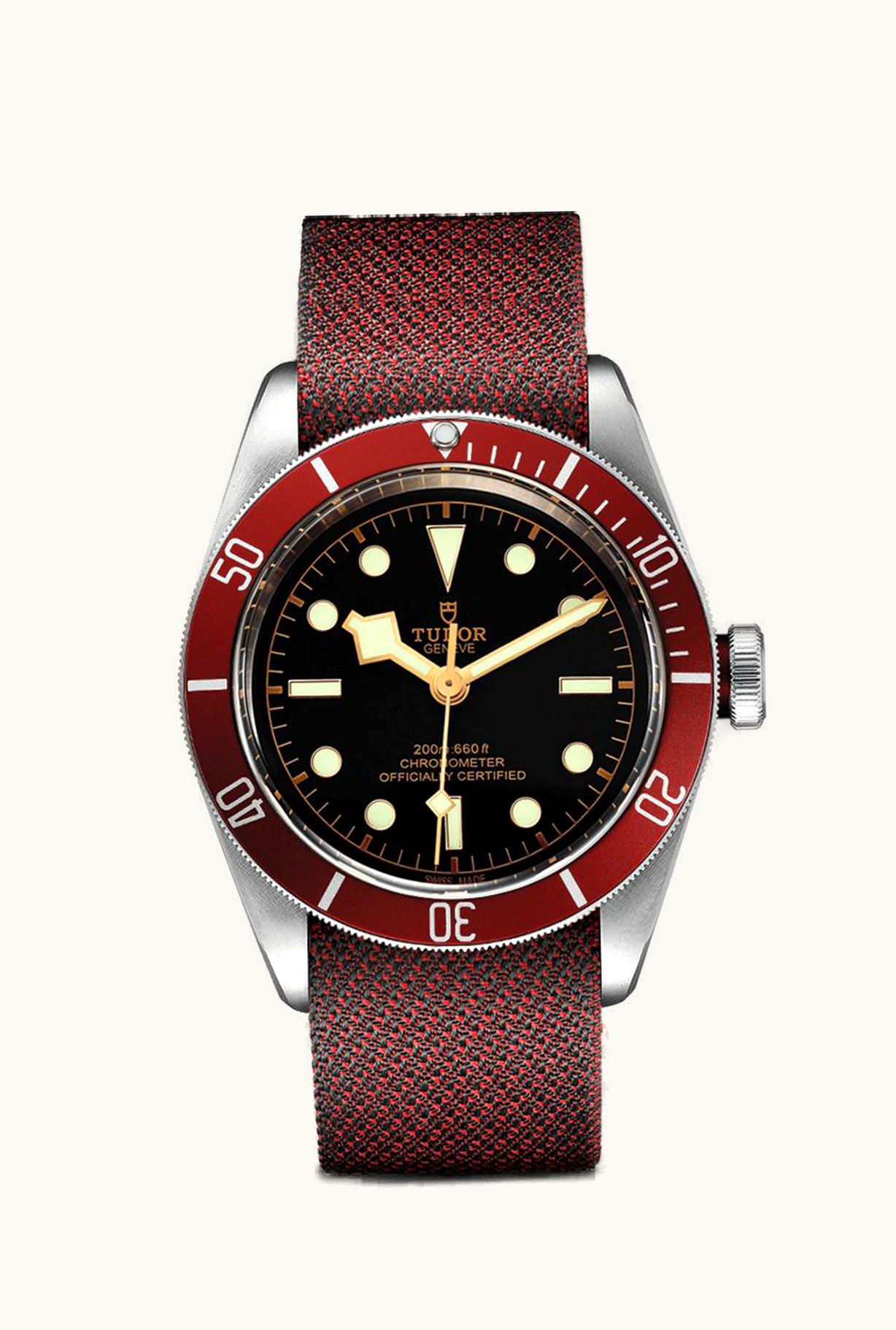 Tudor Heritage Black Bay Red Manufacture / Burgundy Fabric