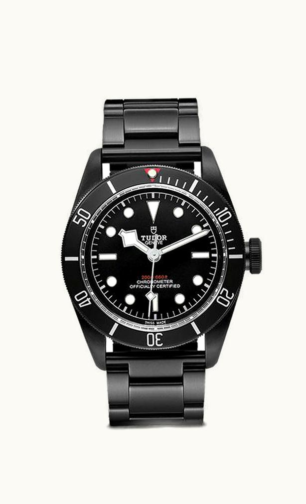 Tudor Heritage Black Bay Black Dark / Straight End Bracelet