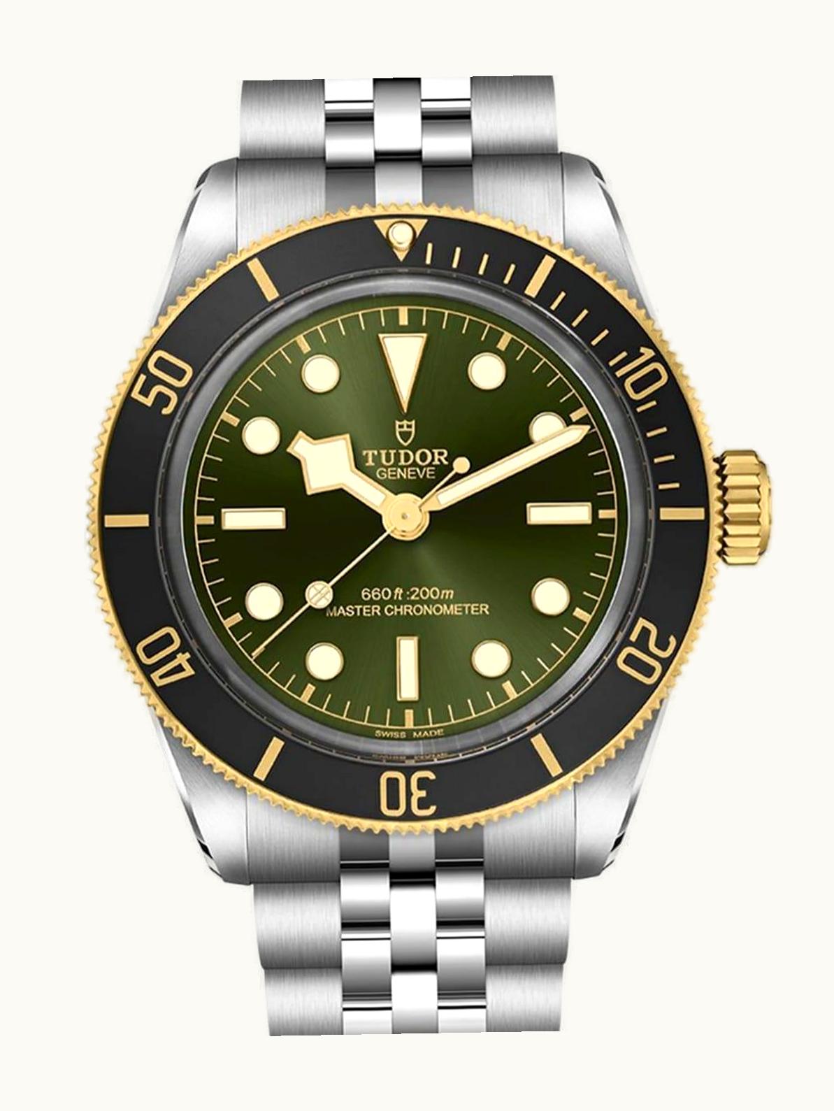 Tudor Black Bay Master Chronometer Stainless Steel - Yellow Gold / Harrods 175