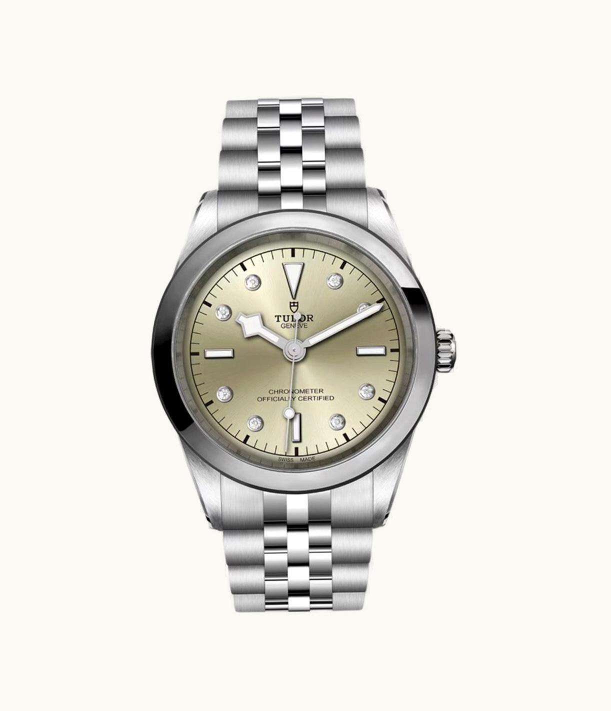 Tudor Black Bay 41 Stainless Steel / Champagne - Diamond / Bracelet