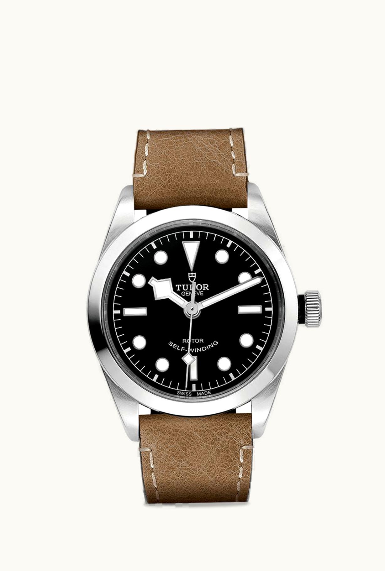 Tudor Heritage Black Bay 36 Stainless Steel / Black / Strap