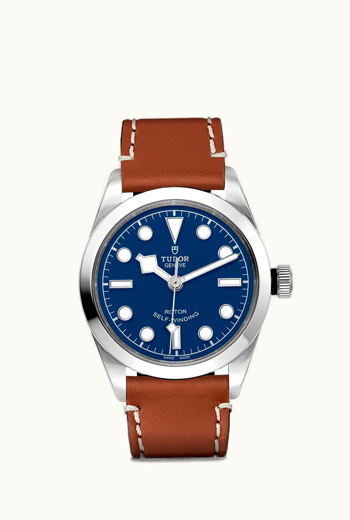 Tudor Heritage Black Bay 36 Stainless Steel / Blue / Strap