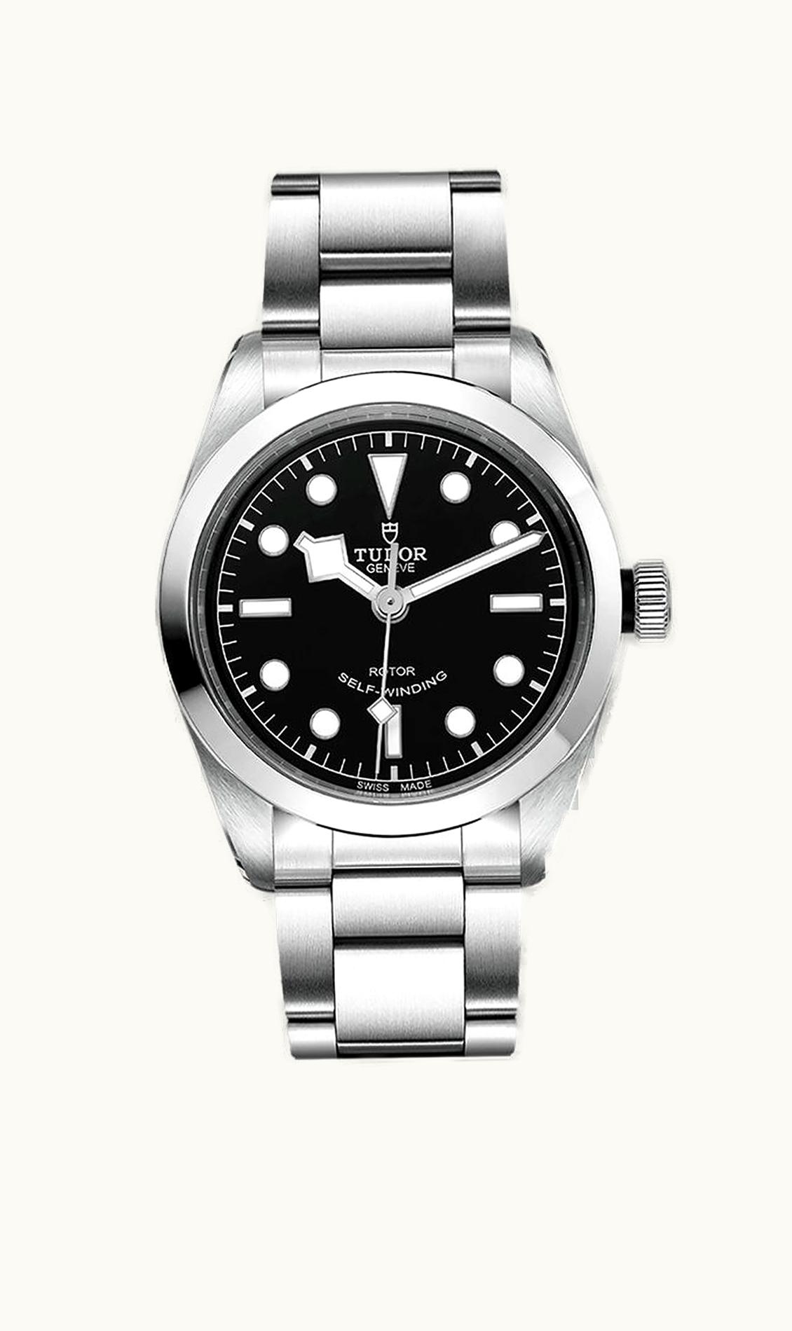 Tudor Heritage Black Bay 36 Stainless Steel / Blue / Fabric