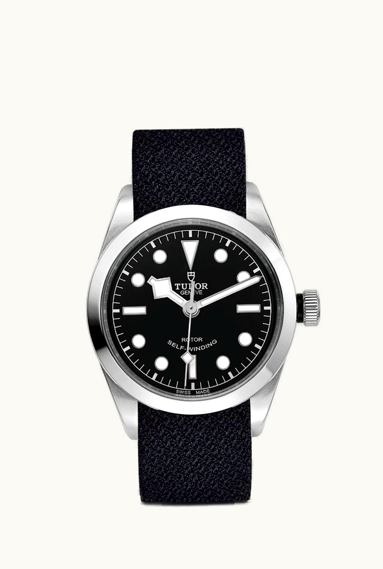 Tudor Heritage Black Bay 36 Stainless Steel / Black / Fabric