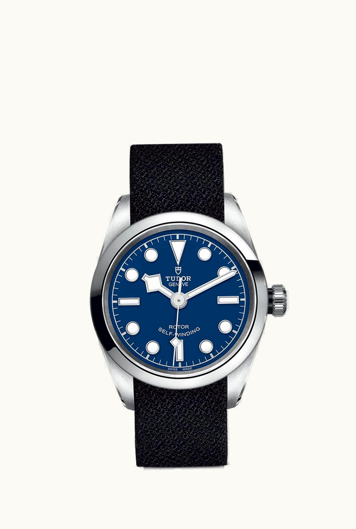 Tudor Heritage Black Bay 32 Stainless Steel / Blue / Fabric