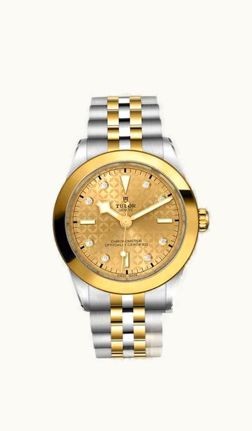 Tudor Black Bay 39 S&G / Champagne - Diamond / Bracelet