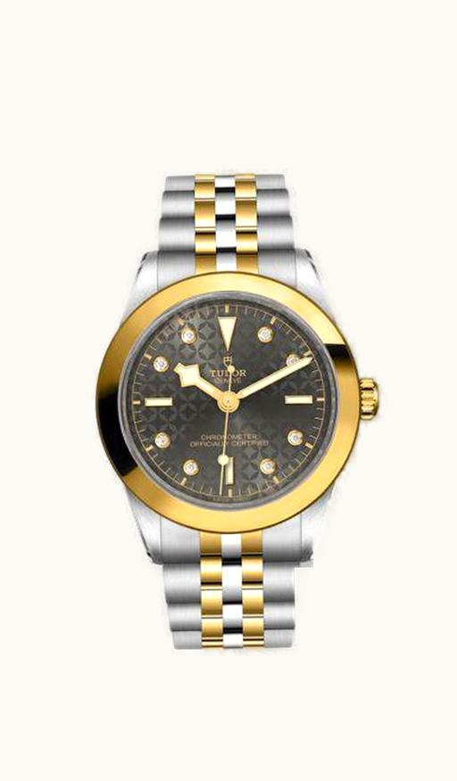 Tudor Black Bay 39 S&G / Anthracite - Diamond / Bracelet