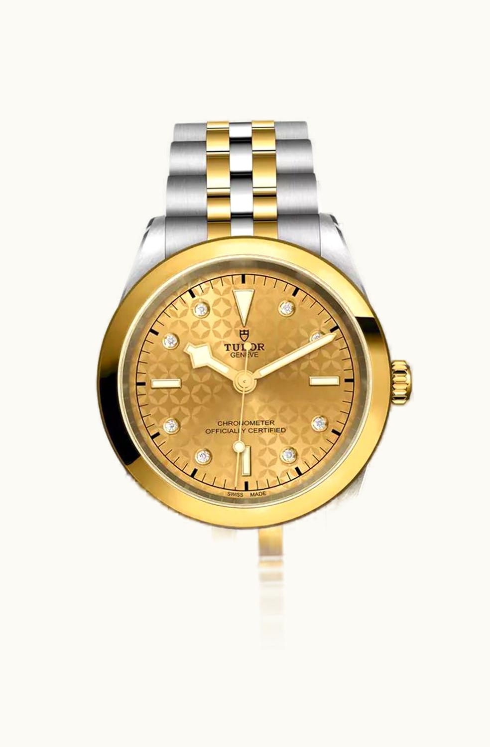 Tudor Black Bay 41 S&G / Champagne - Diamond / Bracelet