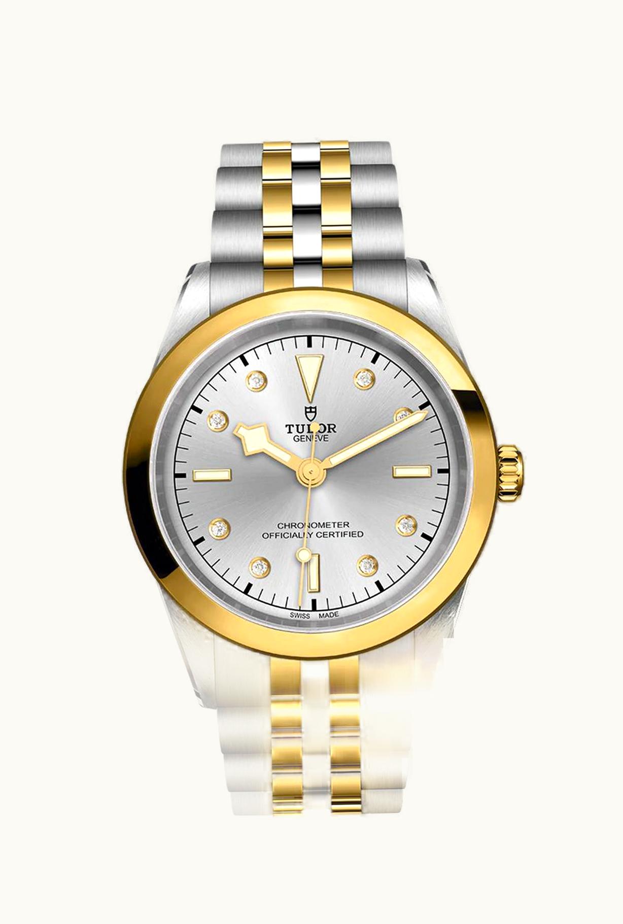 Tudor Black Bay 41 S&G / Silver - Diamond / Bracelet