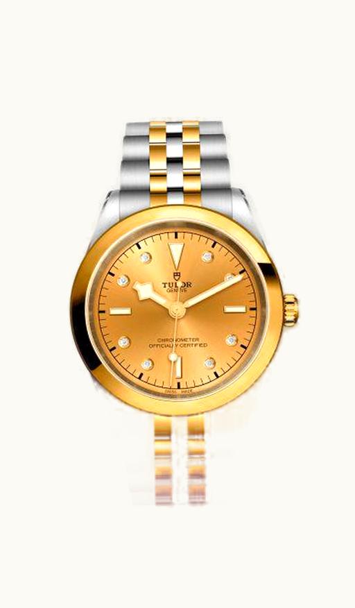 Tudor Black Bay 41 S&G / Champagne - Diamond / Bracelet