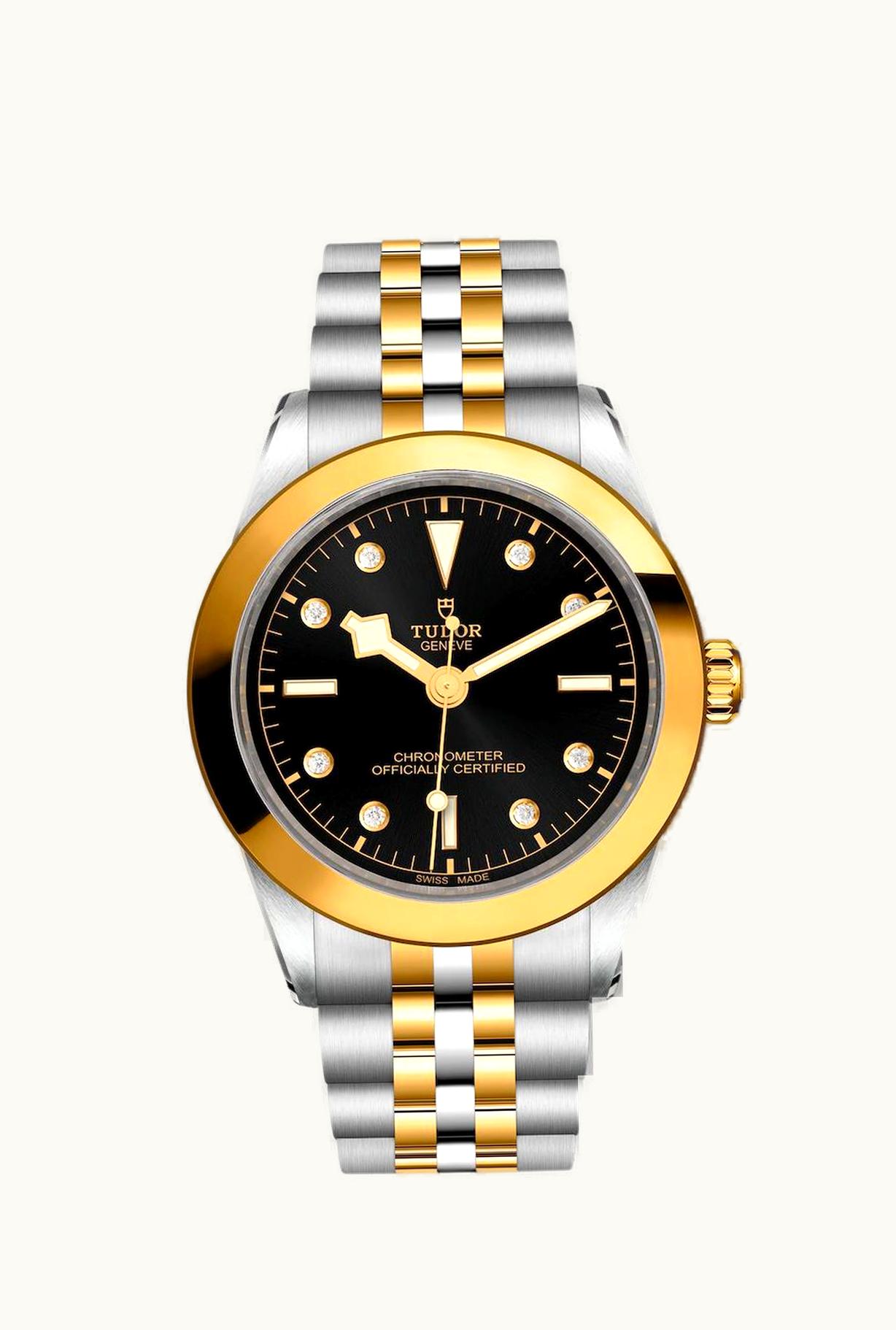 Tudor Black Bay 39 S&G / Black - Diamond / Bracelet