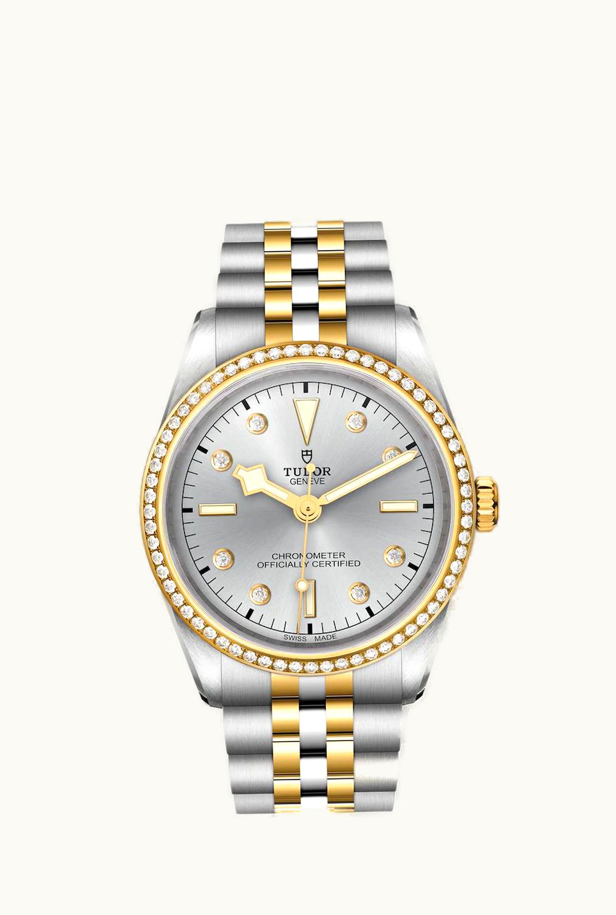 Tudor Black Bay 36 S&G - Diamond / Silver - Diamond / Bracelet