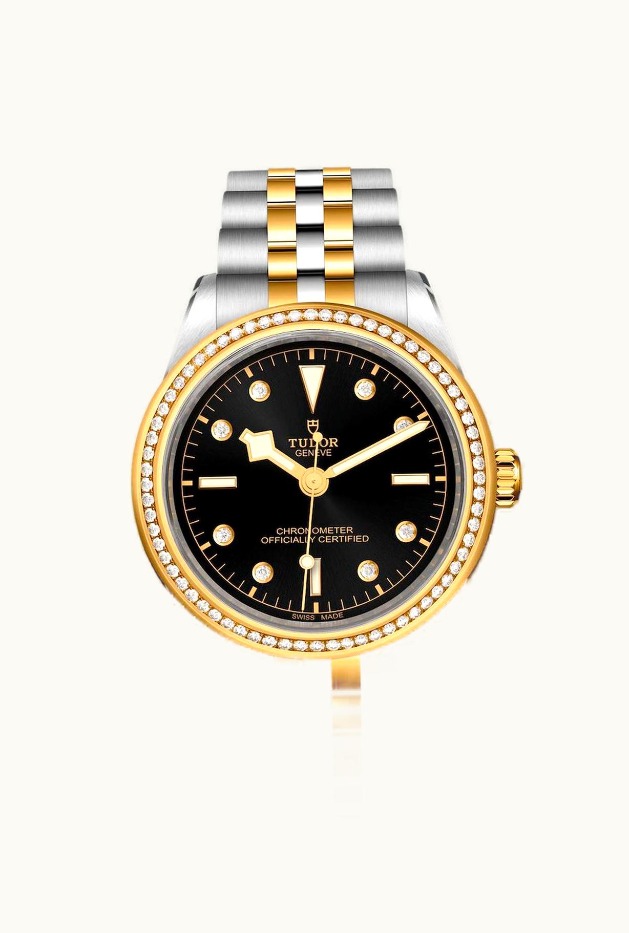 Tudor Black Bay 39 S&G - Diamond / Black - Diamond / Bracelet