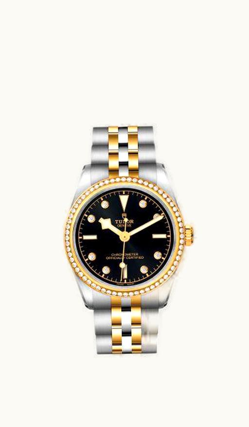 Tudor Black Bay 31 S&G - Diamond / Black - Diamond / Bracelet