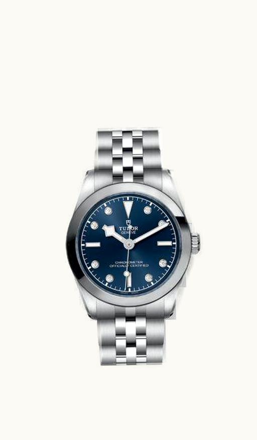 Tudor Black Bay 31 Stainless Steel / Blue - Diamond  / Bracelet