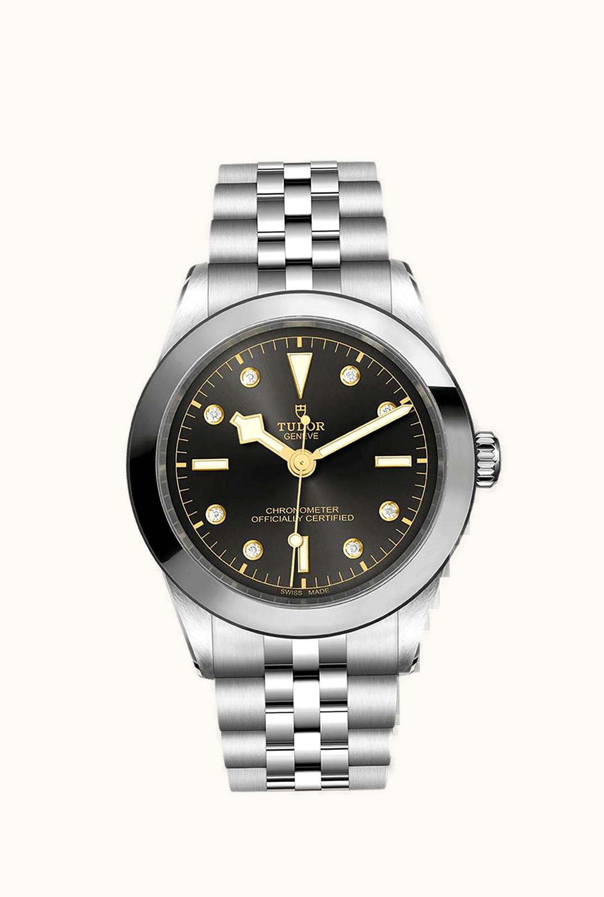 Tudor Black Bay 39 Stainless Steel / Black - Diamond / Bracelet