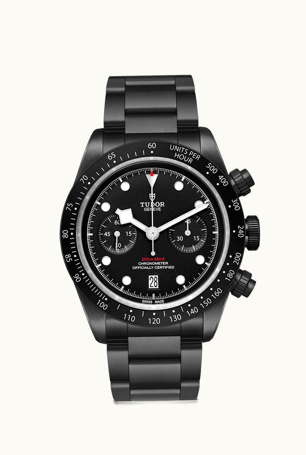 Tudor Heritage Black Bay Chronograph Dark / Black / Bracelet