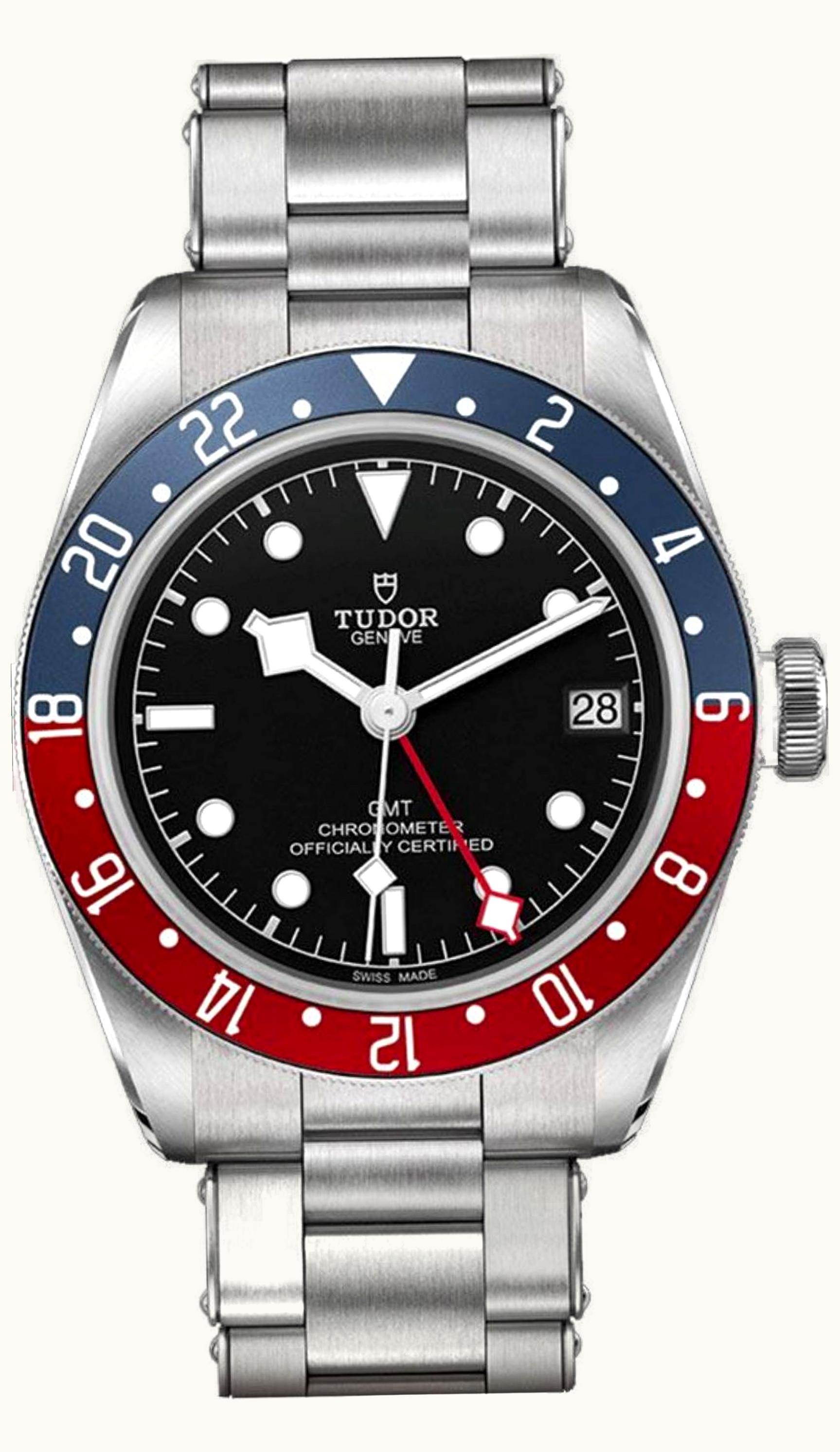 Tudor Black Bay GMT Stainless Steel / Black / Pepsi / Bracelet