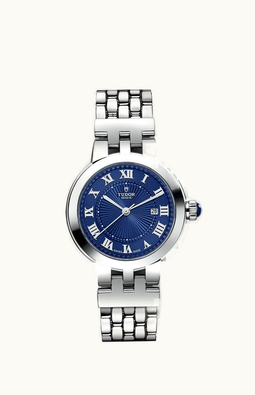 Tudor Clair de Rose 30 Stainless Steel / Blue / Bracelet