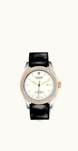 Tudor Glamour Date 31 Stainless Steel / Yellow Gold / Diamond / Opaline / Strap